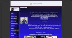 Desktop Screenshot of lumineux.ch